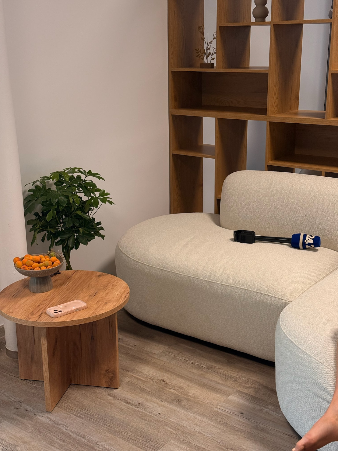 Prijeten kotiček studia Meliora Life za pogovor in sprostitev